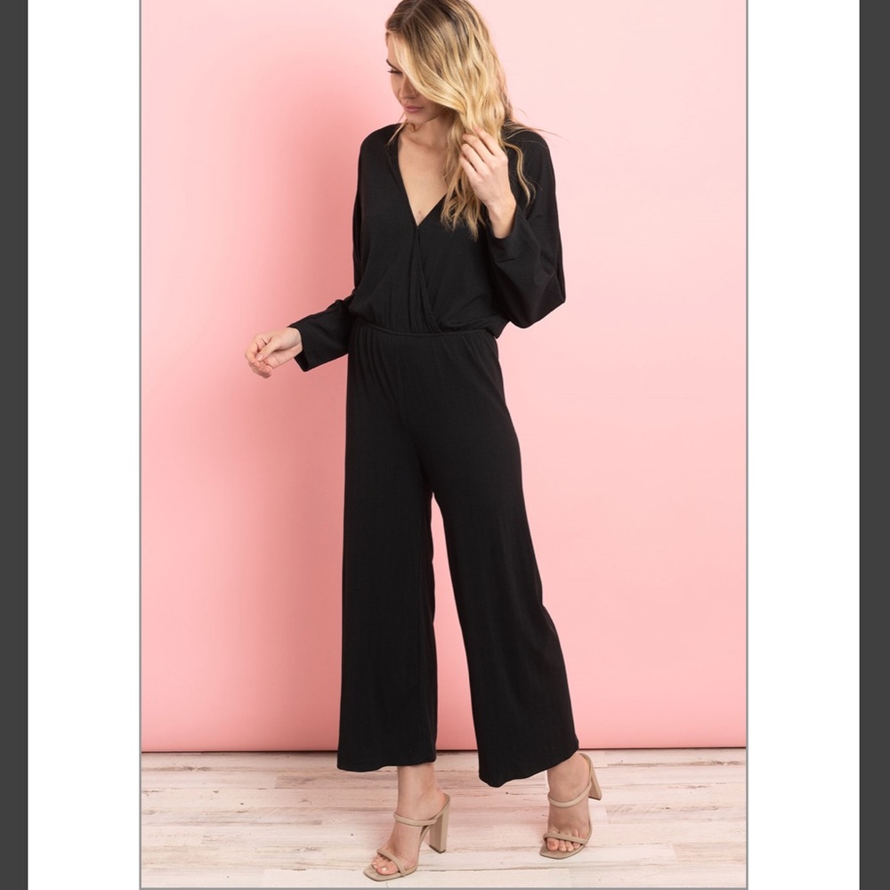 NWT Black Wide Leg Jumpsuit